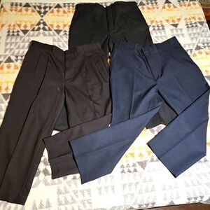 3-for-1 Levi Strauss Action Slacks☆Knightsbridge☆Farah Platinum Sz 38x29